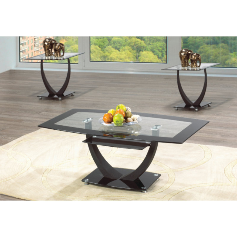 Orren Ellis Rella 3 Piece Coffee Table Set & Reviews Wayfair